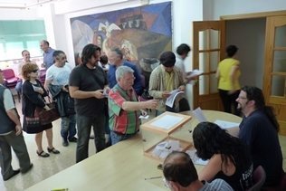 Diego Valderas: "Lo que diga el referéndum será vinculante para IU"