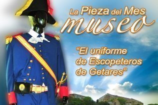 El uniforme de los Escopeteros de Getares la "pieza del mes" del museo municipal