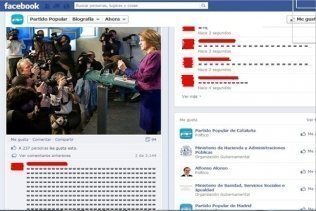 La página del PP en Facebook se llena de 'sobres' para mostrar la indignación ciudadana