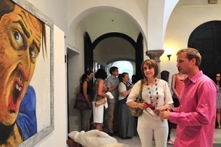 El artista algecireño Caldelas expone en la sala "Café Piñero"