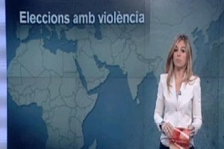 ¿Cataluña independiente? TV3 levanta fronteras en los mapas de sus informativos