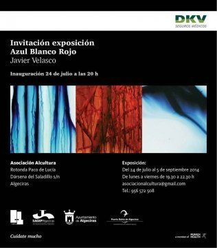 Alcultura acoge la obra de Javier Velasco reunida en Azul, Blanco y Rojo"