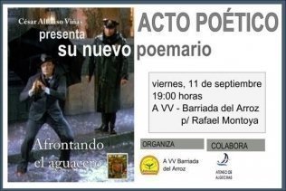 Manuel de Falla acogerá la presentación del poemario de Alfonso Viñas