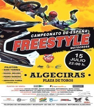 Presentada la prueba puntuable para el Campeonato de España de Motocross Freestyle en Algeciras