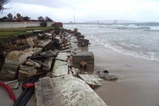 6.2 millones de euros serán invertidos para reparar daños ocasionados por el temporal en las playas