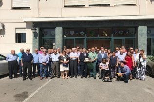 La Comandancia de la Guardia Civil de Algeciras rinde homenaje al Guardia Civil veterano