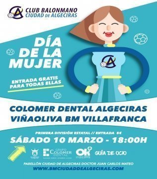 El Colomer Dental Algeciras recibe este sábado al Viñaoliva BM Villafranca Extremadura