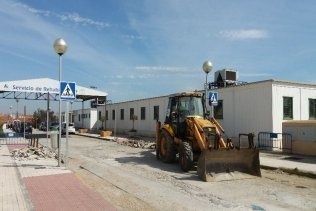 Continúa el arreglo vial Hospital Punta de Europa de Algeciras