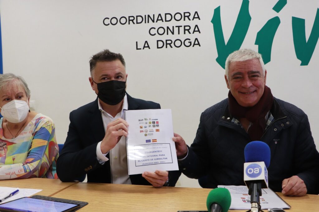Delgado (UP) trasladará a la ministra de Derechos Sociales un informe sobre el Campo de Gibraltar elaborado por colectivos contra la droga