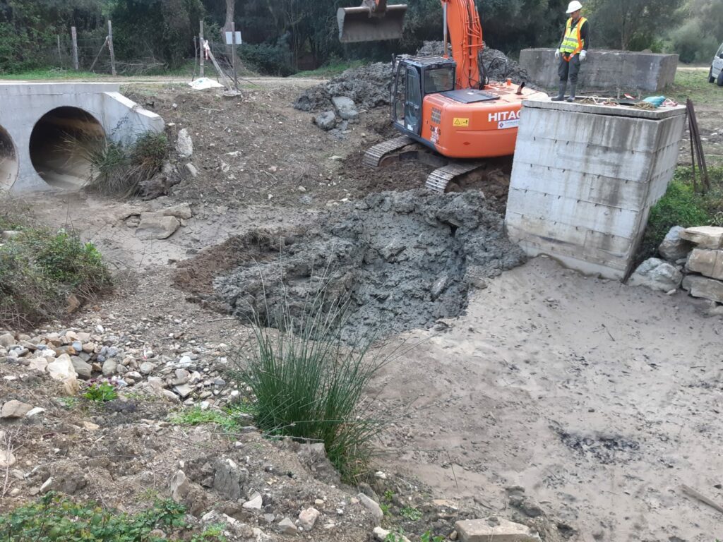 La Junta realiza actuaciones de reparación en infraestructuras del sistema de explotación del Campo de Gibraltar desde la semana pasada
